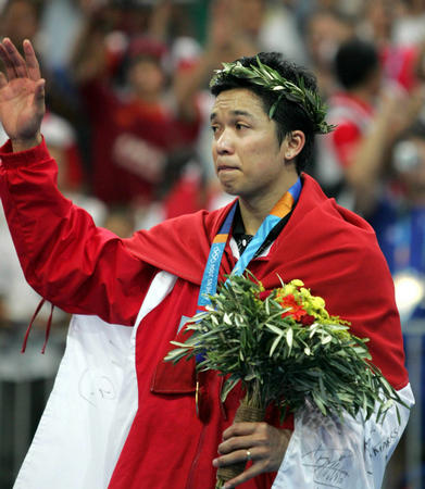 泰国羽毛球队力克印尼羽毛球队，陶菲克打破历史纪录